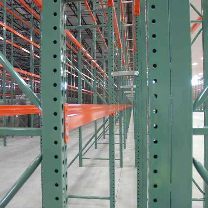 double column frame freshly installed