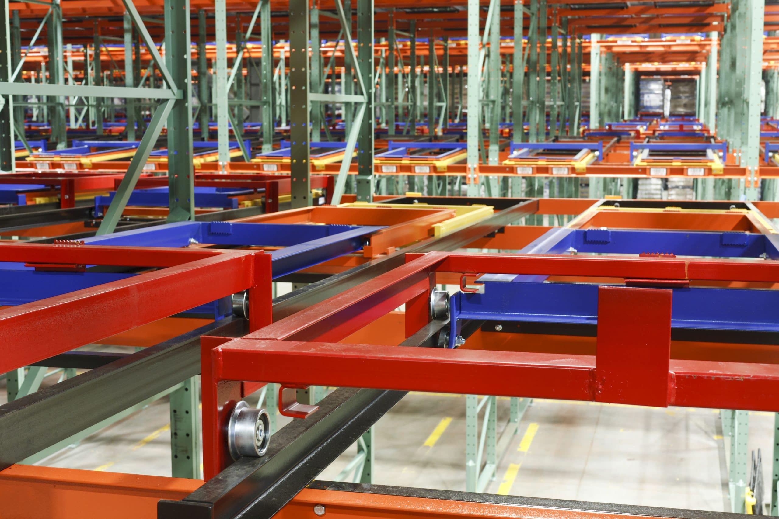 Advance Storage Products Pushback Carts