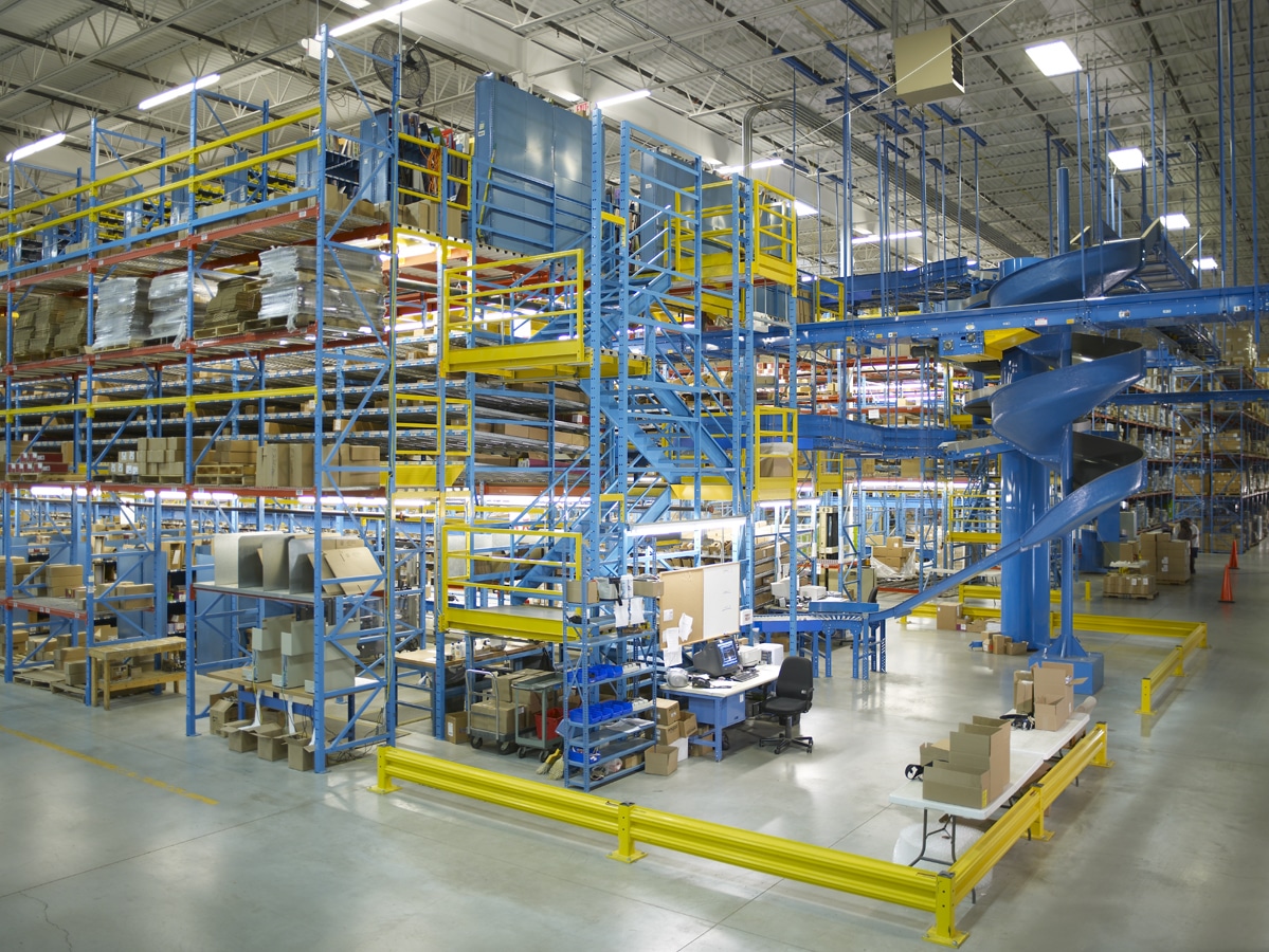 Parts mezzanine system