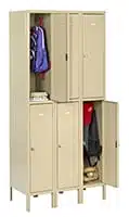 Tennsco heavy-duty lockers