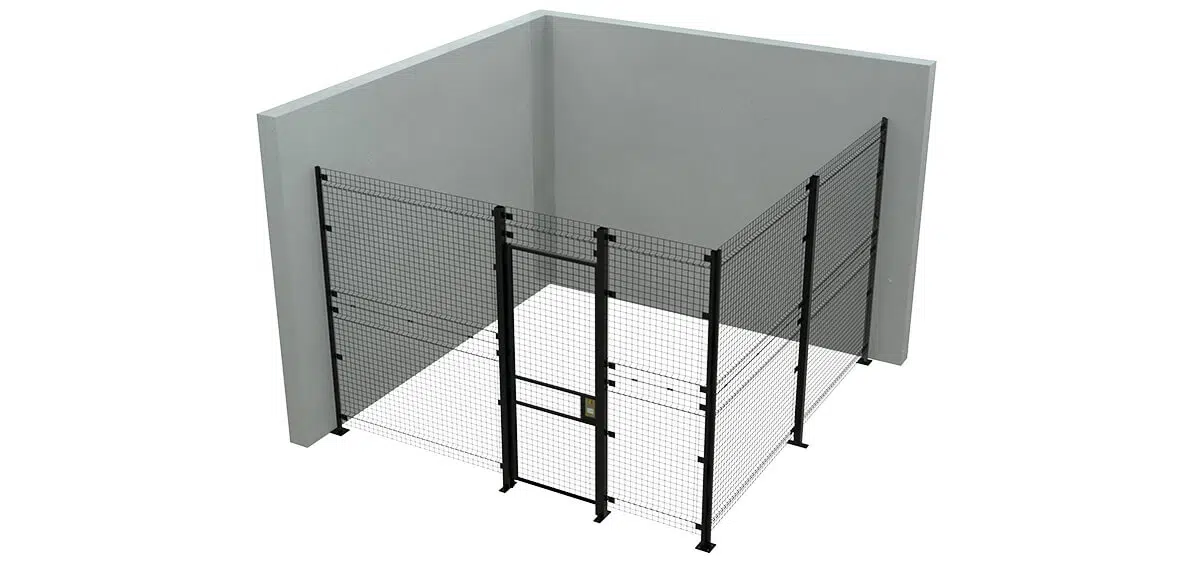 Husky welded wire cage
