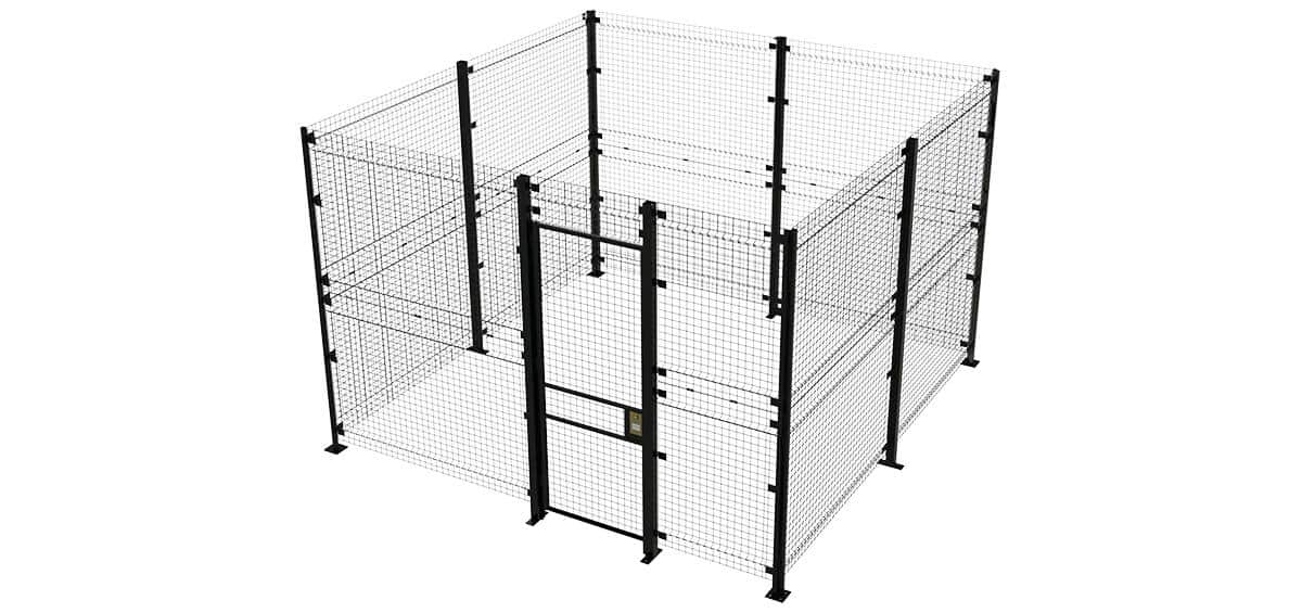 Husky wire cage