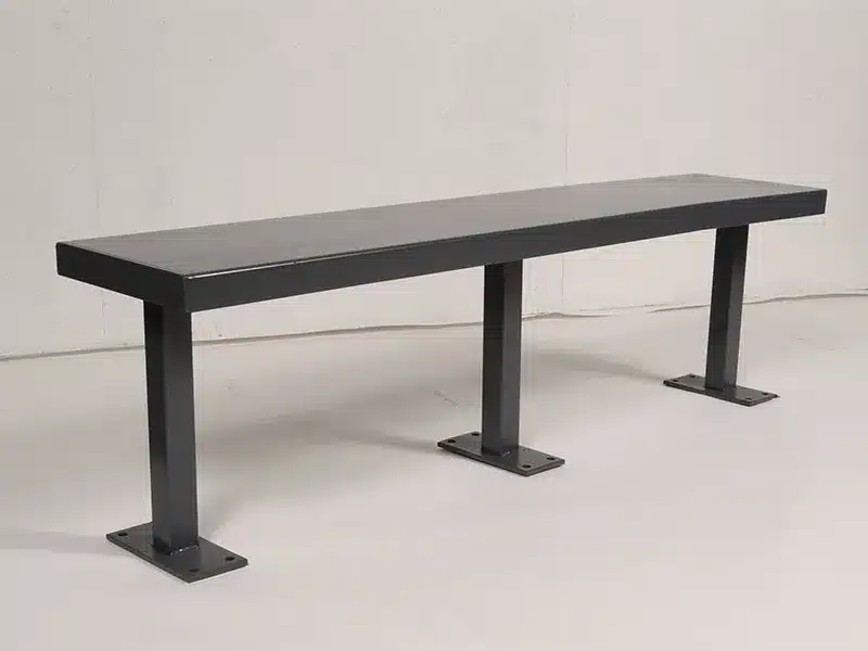 Steel bench
