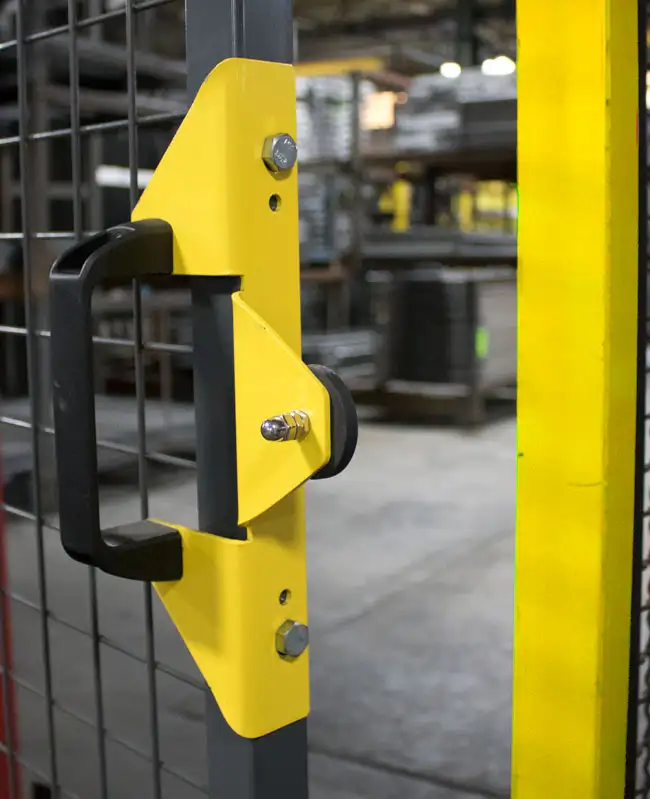 Machine guarding handle
