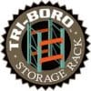Tri-Boro rivet rack shelving